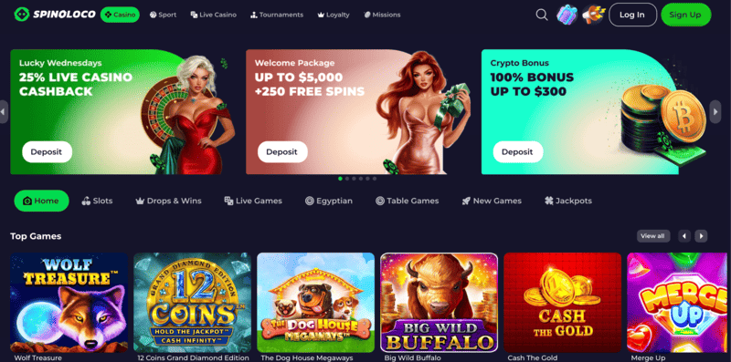 SpinoLoco Casino – no cashout cap and fast ETH withdrawals in Australia