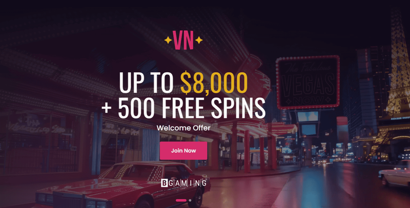 Online casino VegasNow