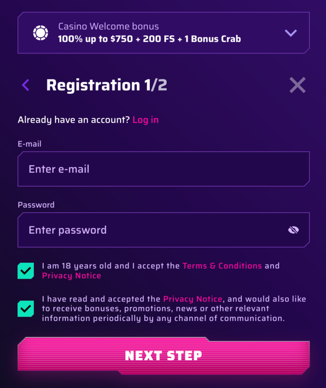 Registration process